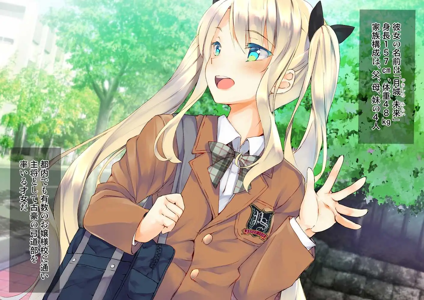 凛とした金髪ツインテール少女が性玩具に成り果てるまで - ページ01
