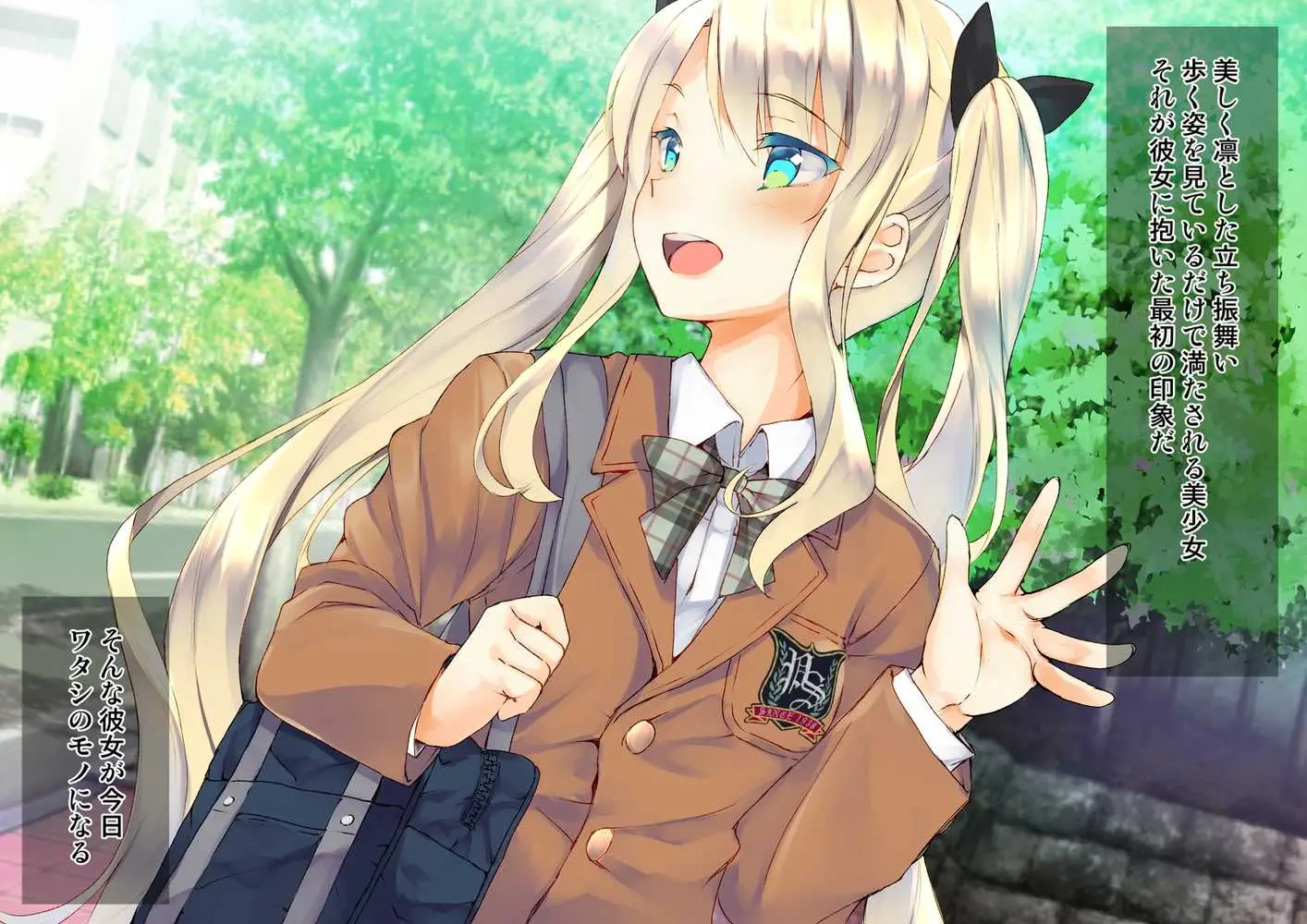 凛とした金髪ツインテール少女が性玩具に成り果てるまで - ページ02