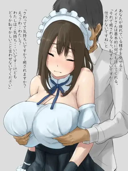 四白眼のメイドさん - サンプル3