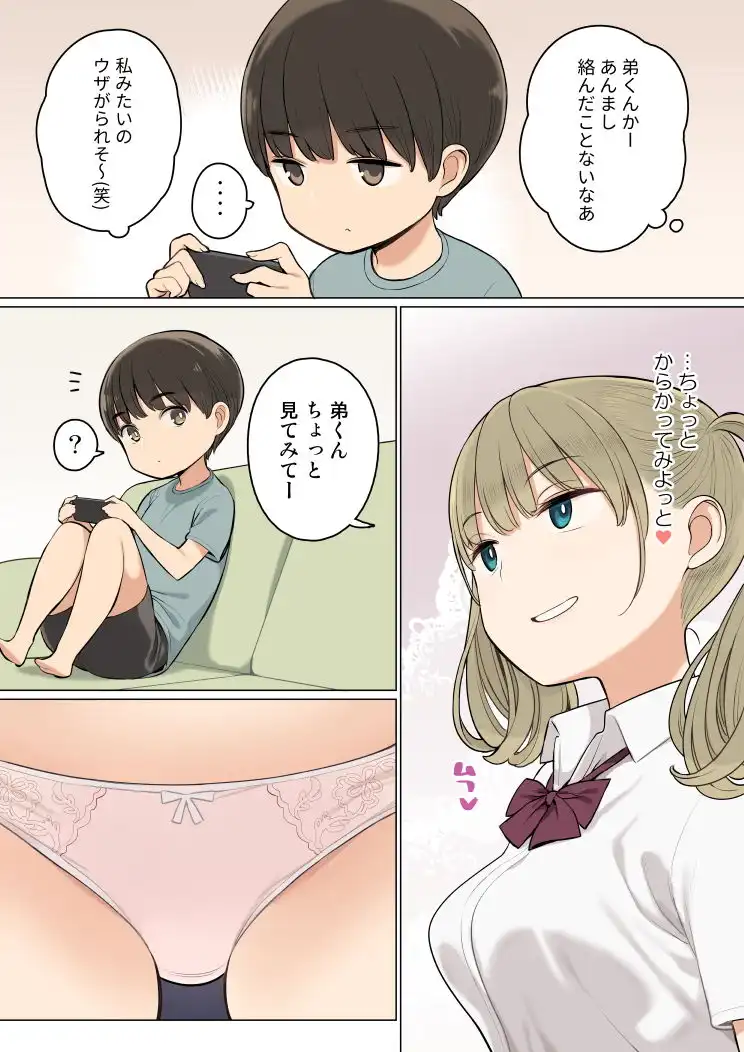 お姉ちゃんの友達がエッチな人ばかりだったから - サンプル2