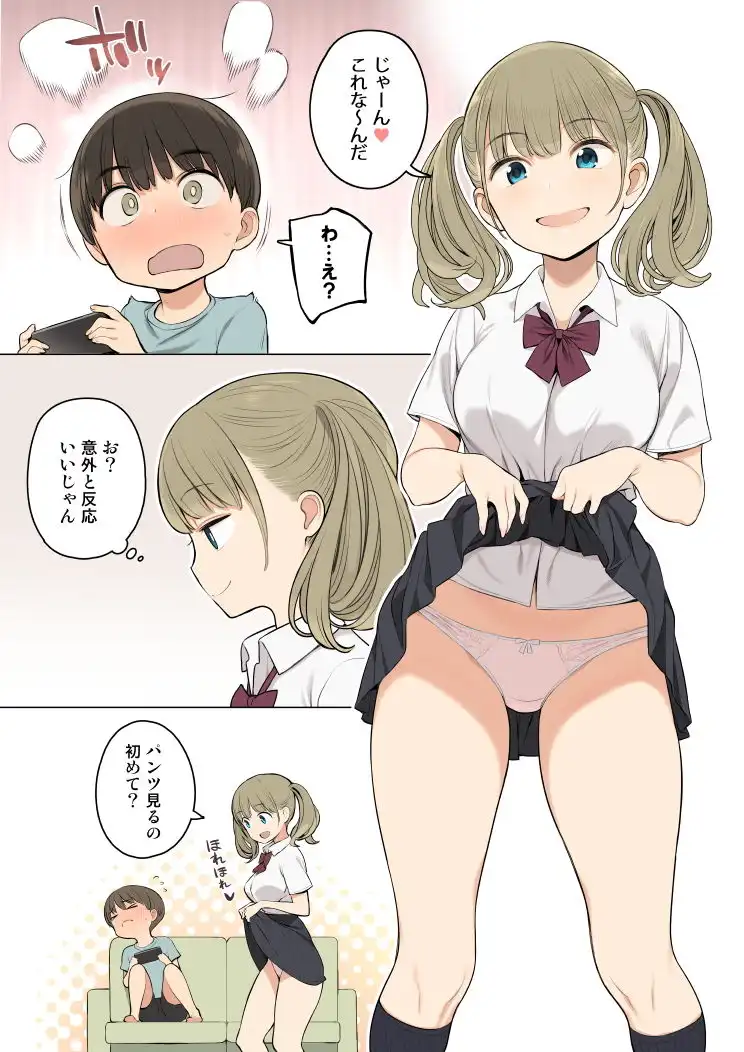 お姉ちゃんの友達がエッチな人ばかりだったから - サンプル3
