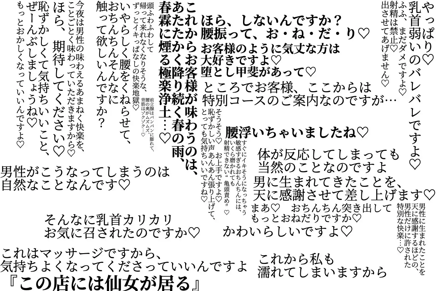 仙女の居る店〜あやしい仙女のお姉さんの焦らされ昇天挿入エステで邪教入信しちゃう話〜 - サンプル3