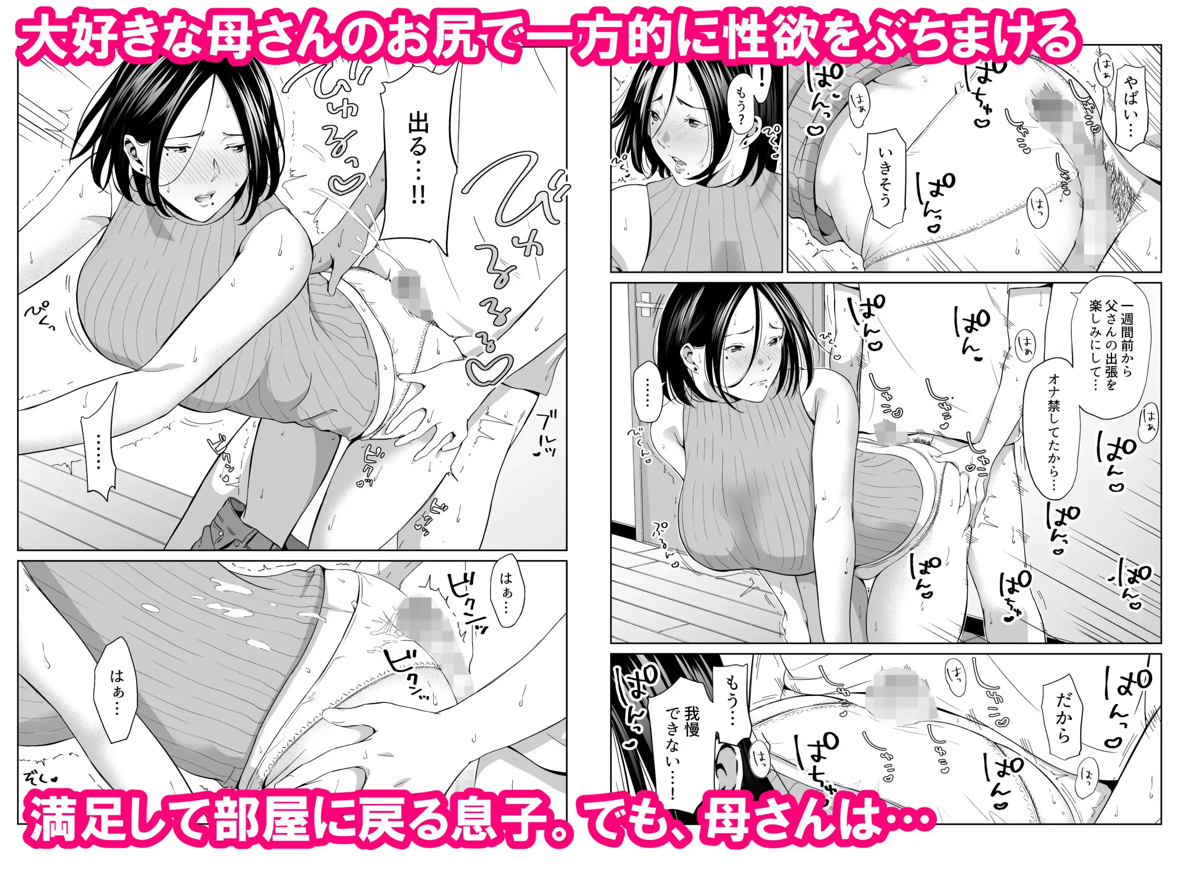 僕の大好きな母さんと思う存分セックスできる日 - サンプル2