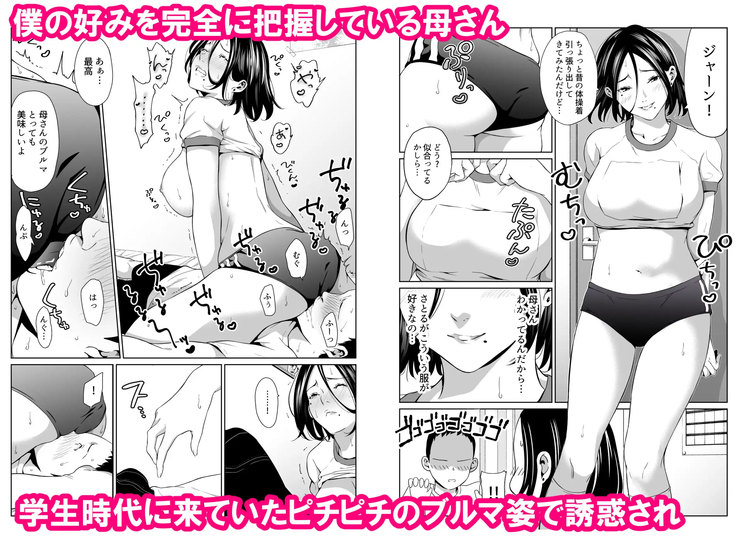僕の大好きな母さんと思う存分セックスできる日 - サンプル3