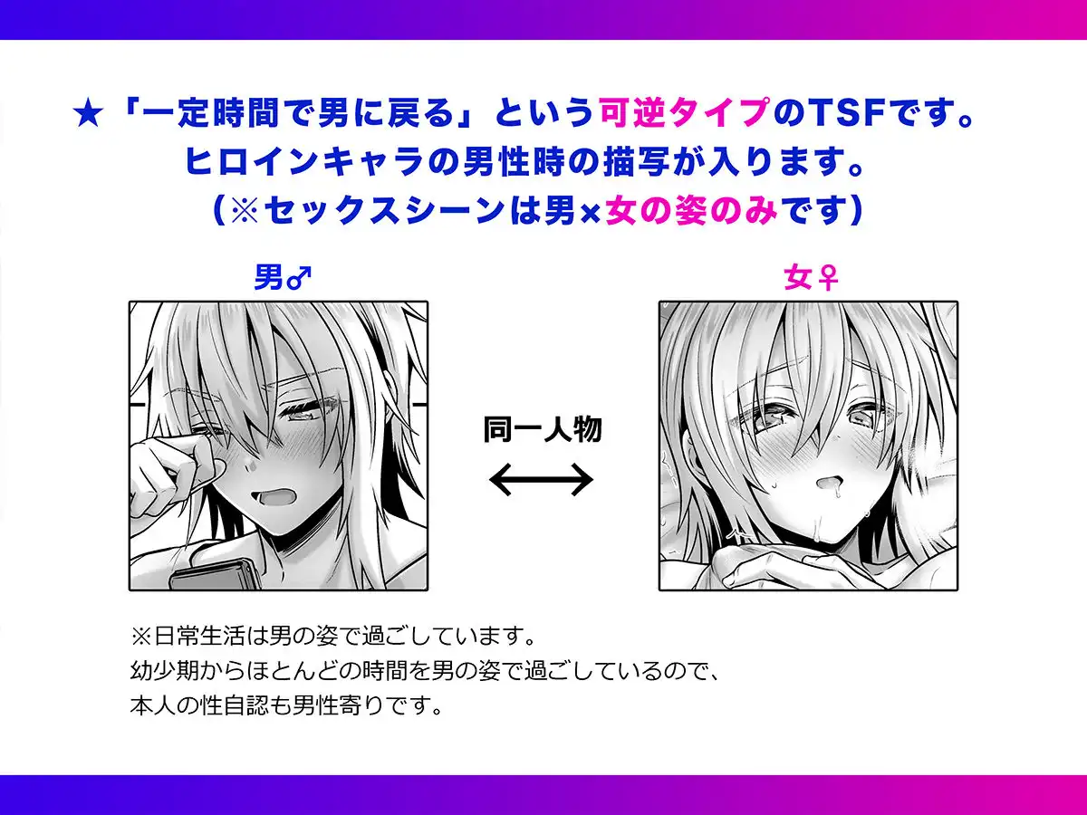 俺の親友はTS(性転換)体質 総集編1 - サンプル6