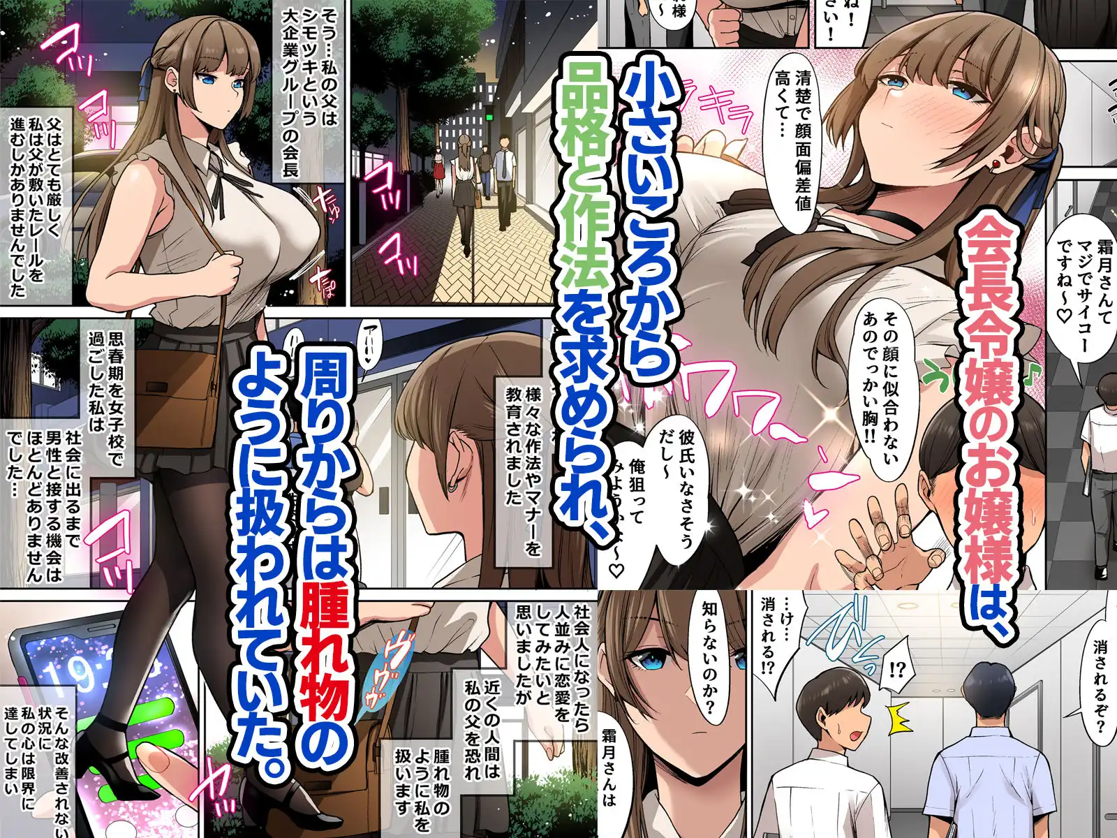 お嬢様はお下品なセックスがお好みです。 - サンプル1