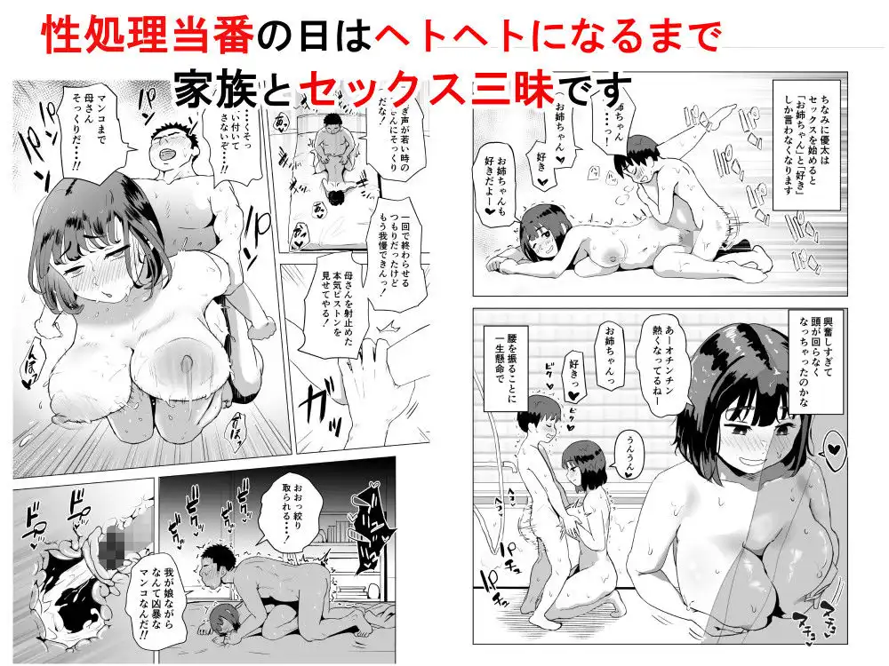 ウチでは家族セックスは常識らしい - サンプル3