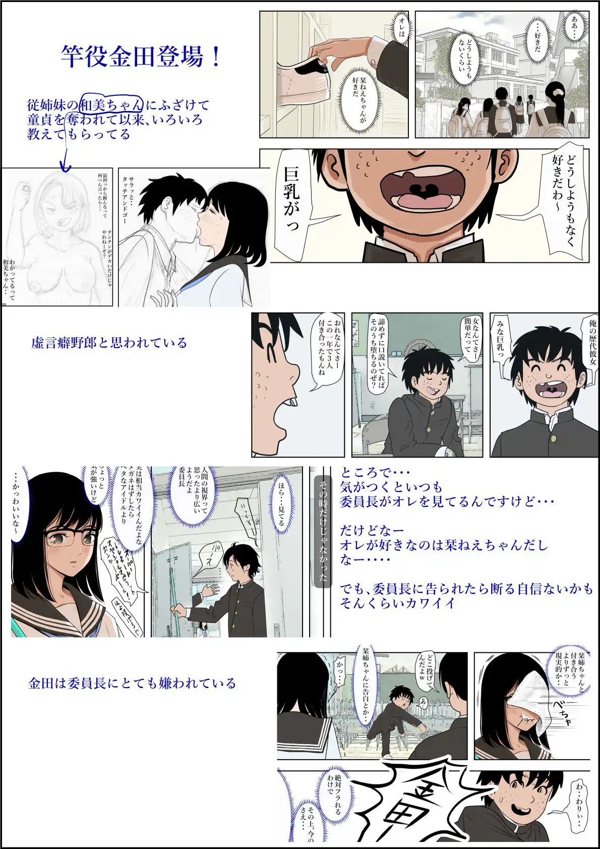 金田は何も悪くないVol.1 - サンプル4
