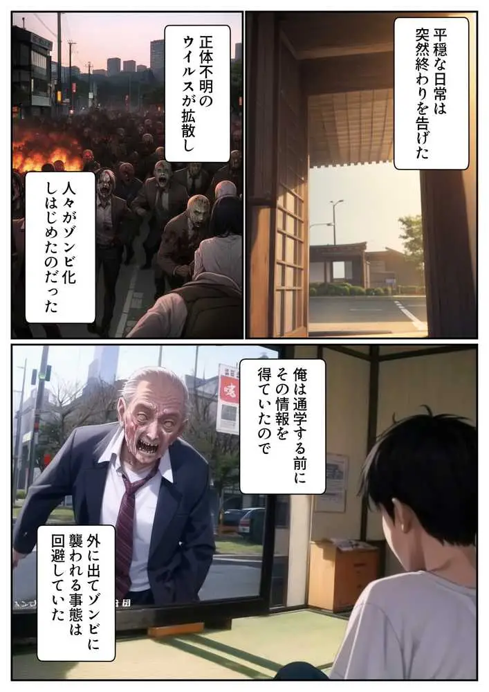 妹がゾンビになったので性処理に使わせてもらいます - ページ02
