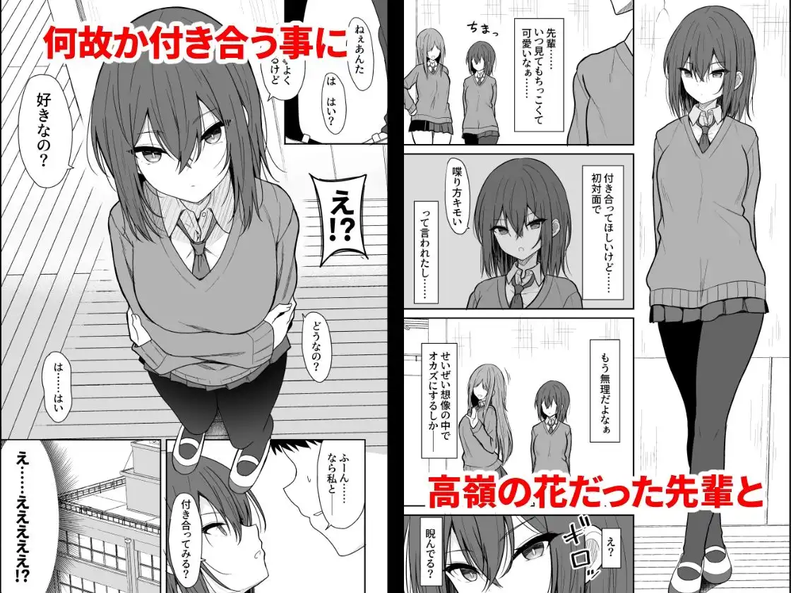 冷たい先輩が無許可中出しされるまで - サンプル1