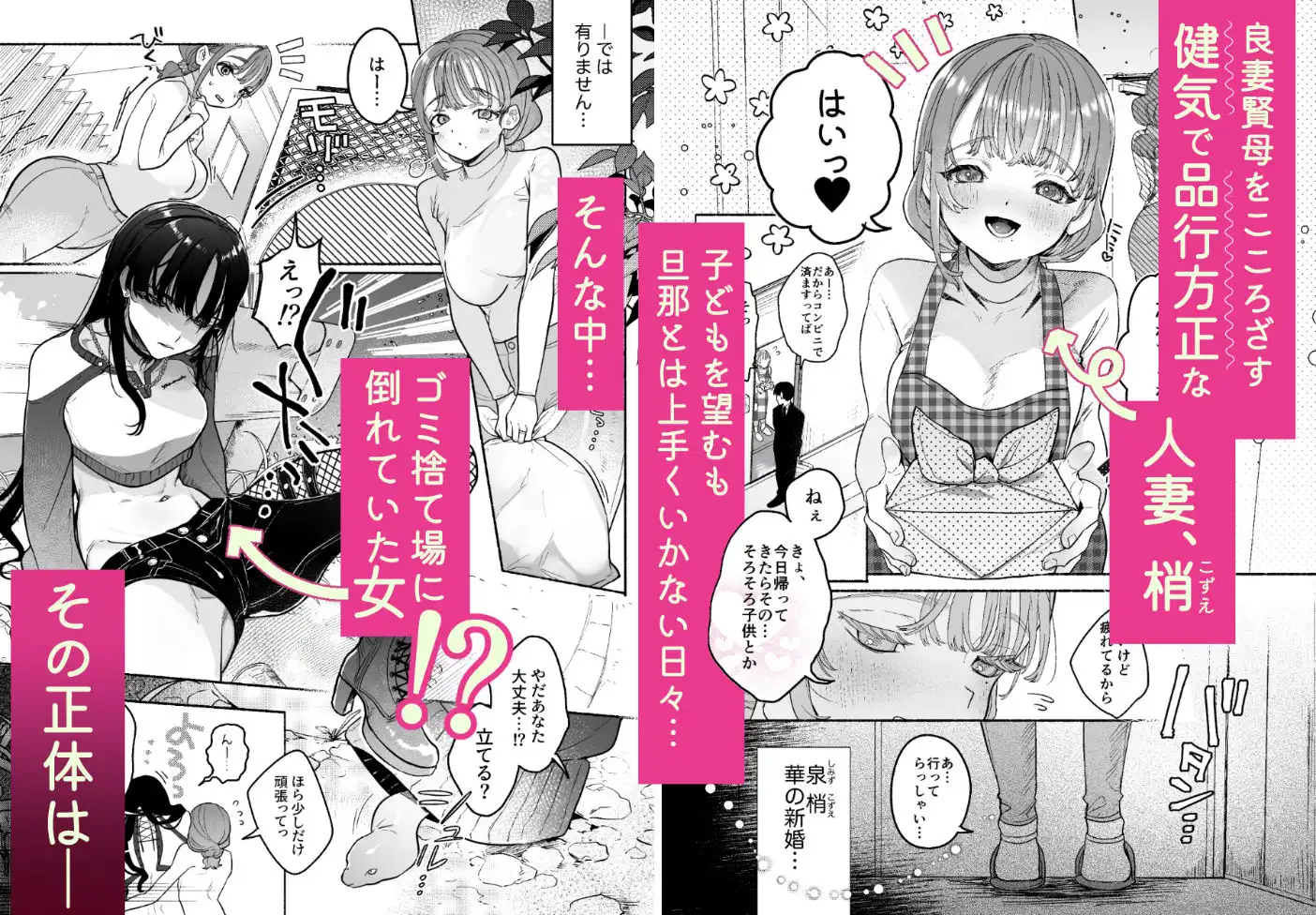 旦那の居ぬまに淫魔しよっ - サンプル1