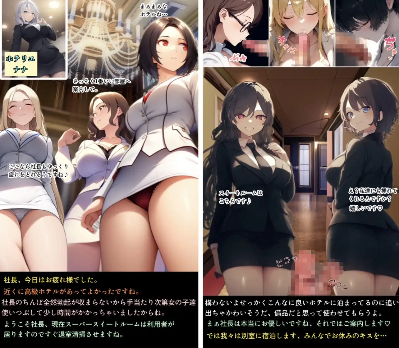 テンプレチート能力で世界を支配した男の後日談 休暇編 - サンプル1