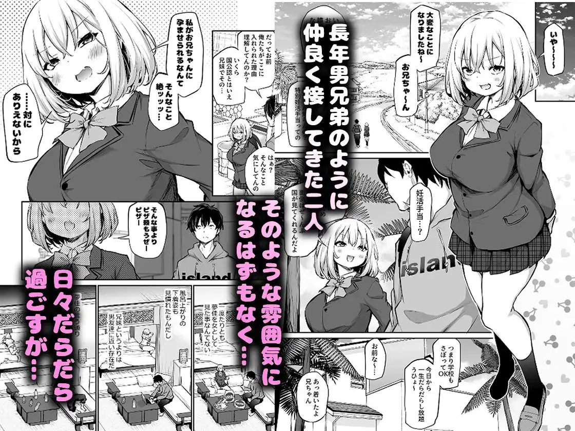妹孕ませないと出られない島 - サンプル2