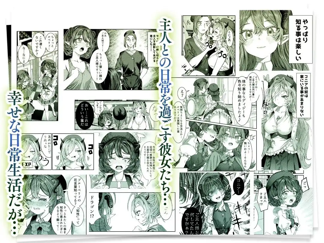 奴◯を調教してハーレム作る〜育てた奴◯たちと純愛ハーレムHするまでの話〜 - サンプル2