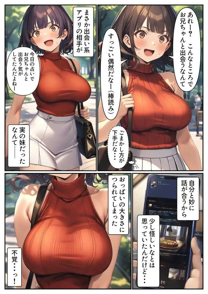 出会い系アプリで妹と出会ってしまった件 - ページ03