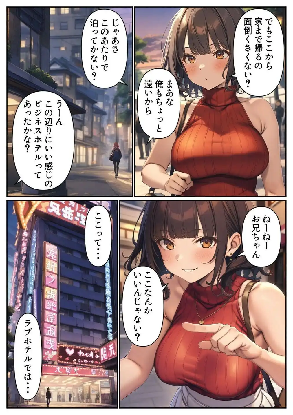 出会い系アプリで妹と出会ってしまった件 - サンプル2
