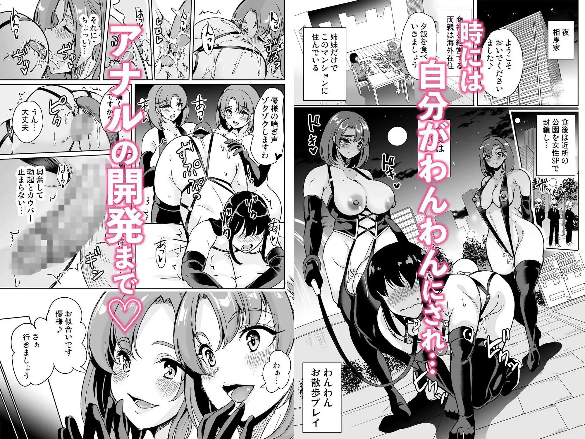 女子ヤリ部屋部の男根〜特殊性癖ハーレム〜 - サンプル4