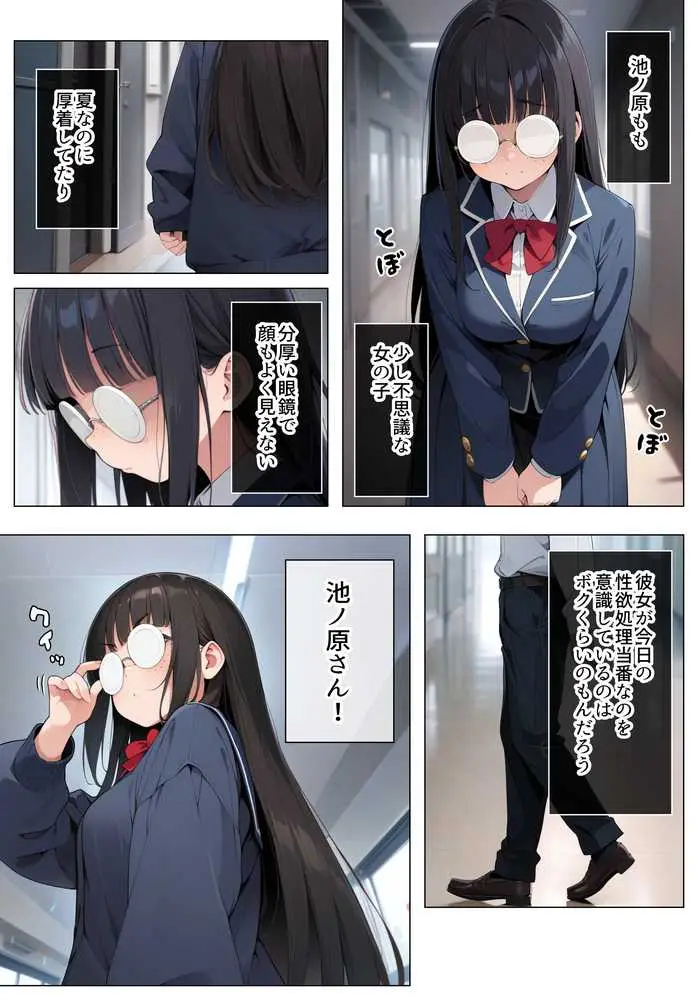 地味オタク巨乳で性欲処理 - ページ04