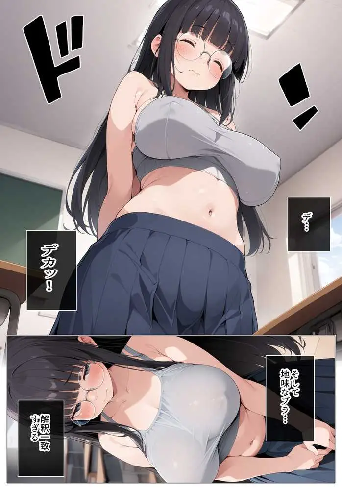 地味オタク巨乳で性欲処理 - ページ08