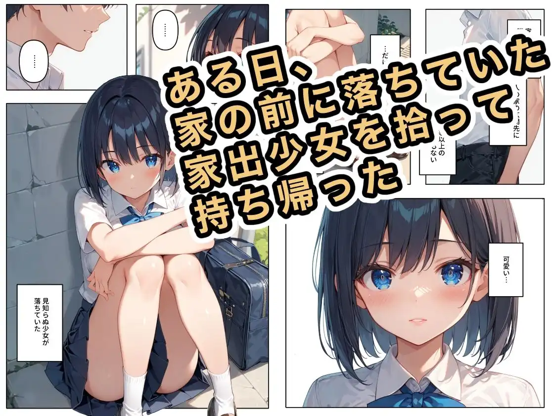 拾った家出少女に懐かれた - サンプル1