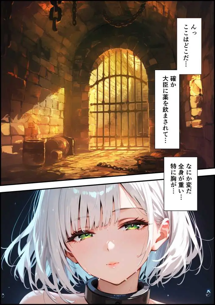 最強の騎士団長が女体化させられて最弱の雌に堕ちる話 - ページ15