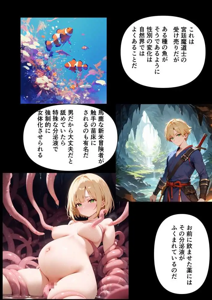 最強の騎士団長が女体化させられて最弱の雌に堕ちる話 - ページ19