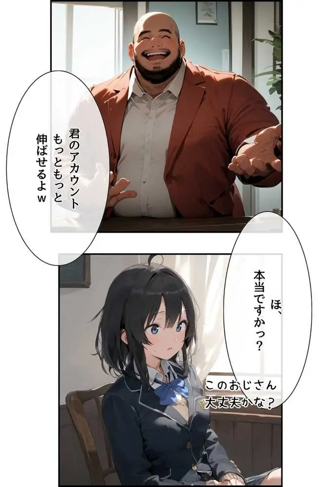地味で華奢な裏垢女子がおじさんとハメ撮り生配信するまで - ページ09
