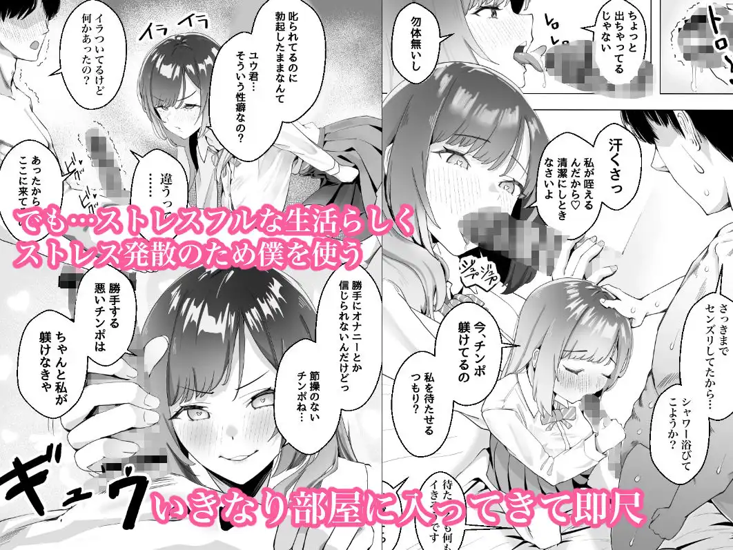 幼馴染のギャルが僕を性欲処理に使っている件 - サンプル2