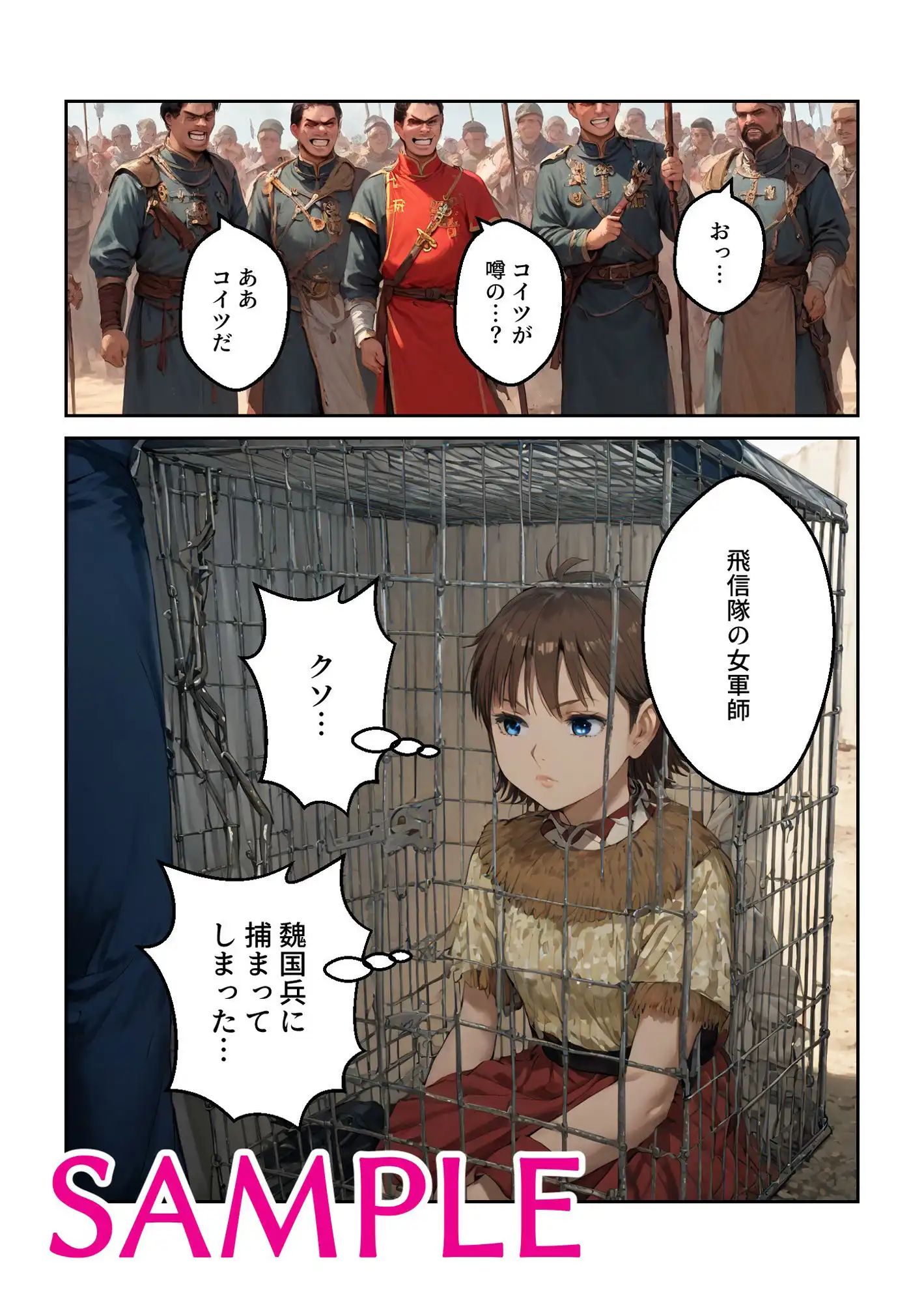キング◯ム 魏国に囚われし女軍師【マンガ】