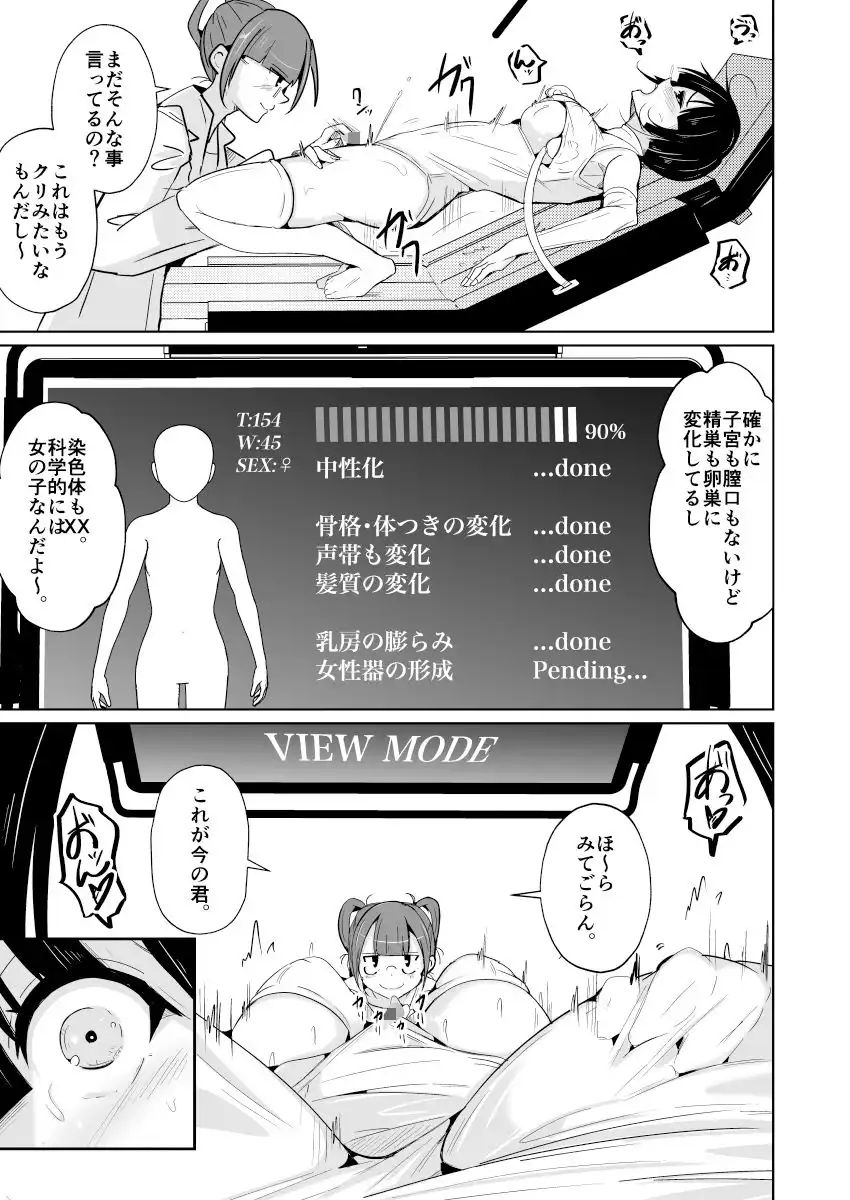 女体化治験バイト - サンプル8