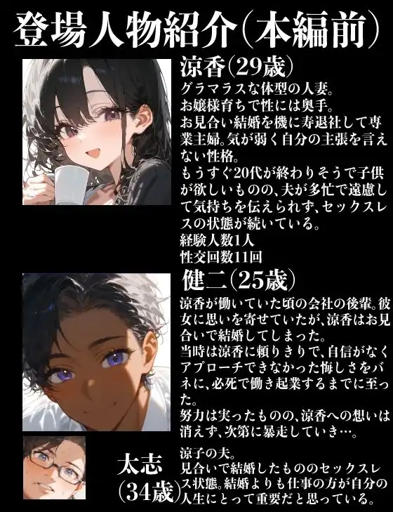 最初はイヤだったけど人妻が合鍵を渡すまで - サンプル1