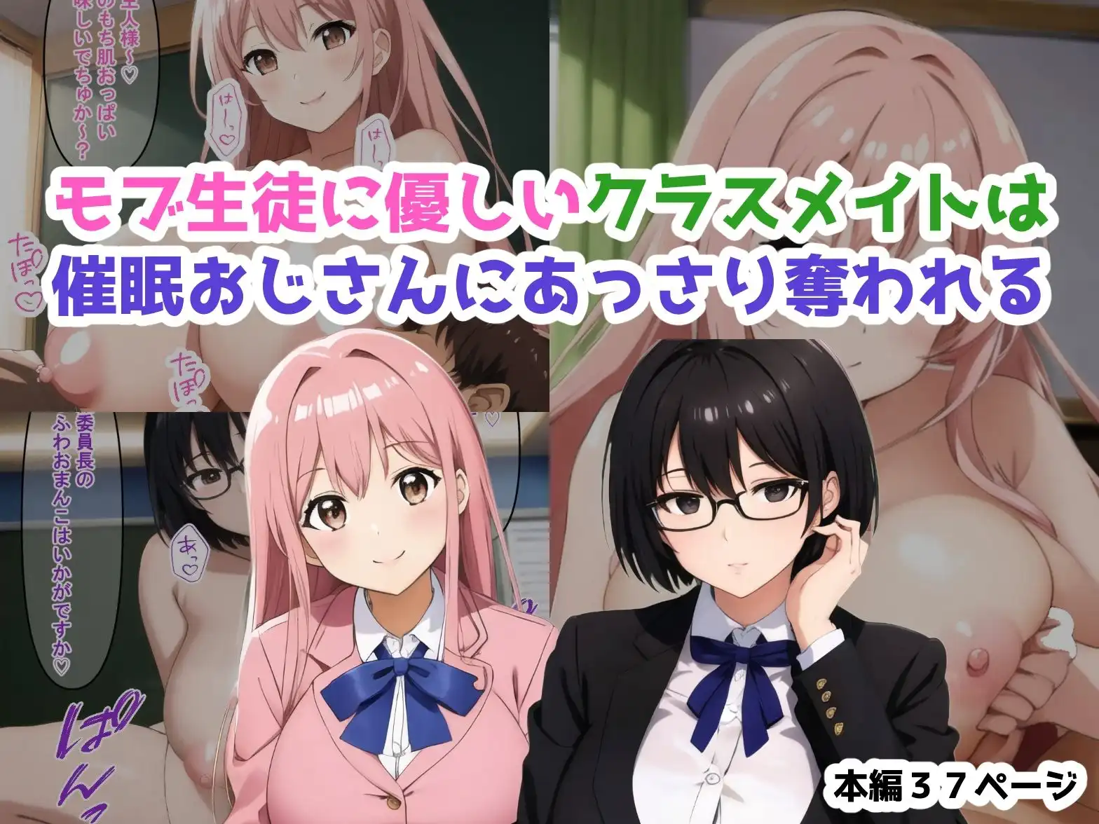 モブ生徒に優しいクラスメイトは催●おじさんにあっさり奪われる - サンプル3