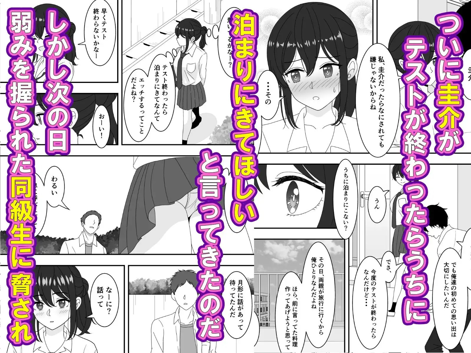 挿入れないって約束したのに入ってる!抜いて! - サンプル4
