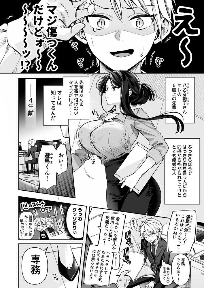 デカ女上司と元チャラ男の後輩くん #1 - ページ03