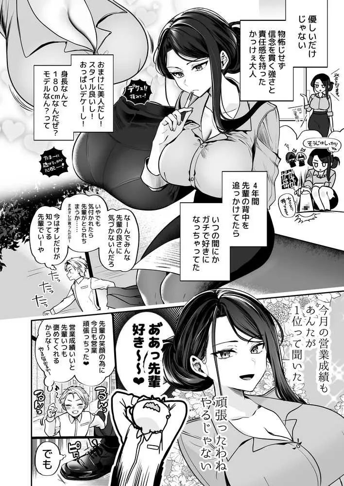デカ女上司と元チャラ男の後輩くん #1 - ページ05