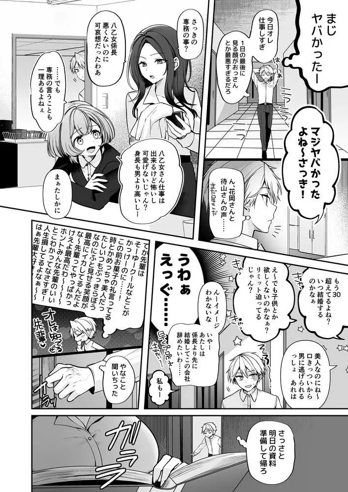 デカ女上司と元チャラ男の後輩くん #1 - ページ13