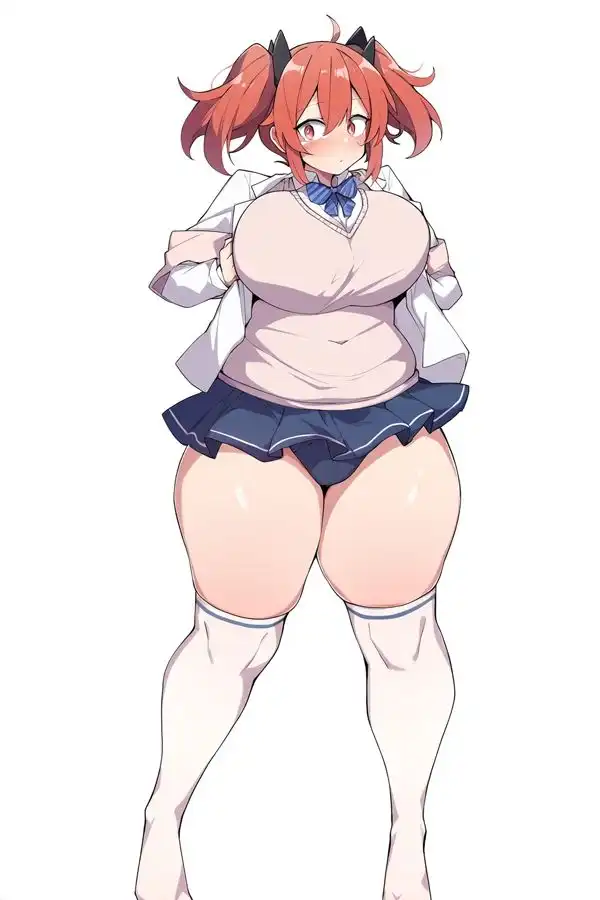 着衣爆乳 お肉増量版 - サンプル4