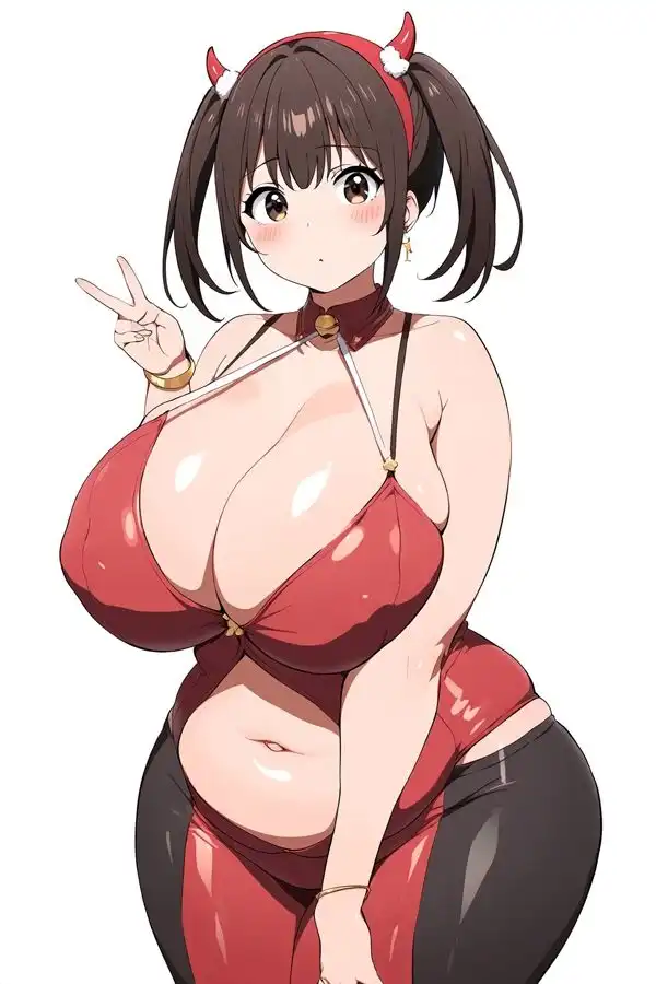 着衣爆乳 お肉増量版 - サンプル5