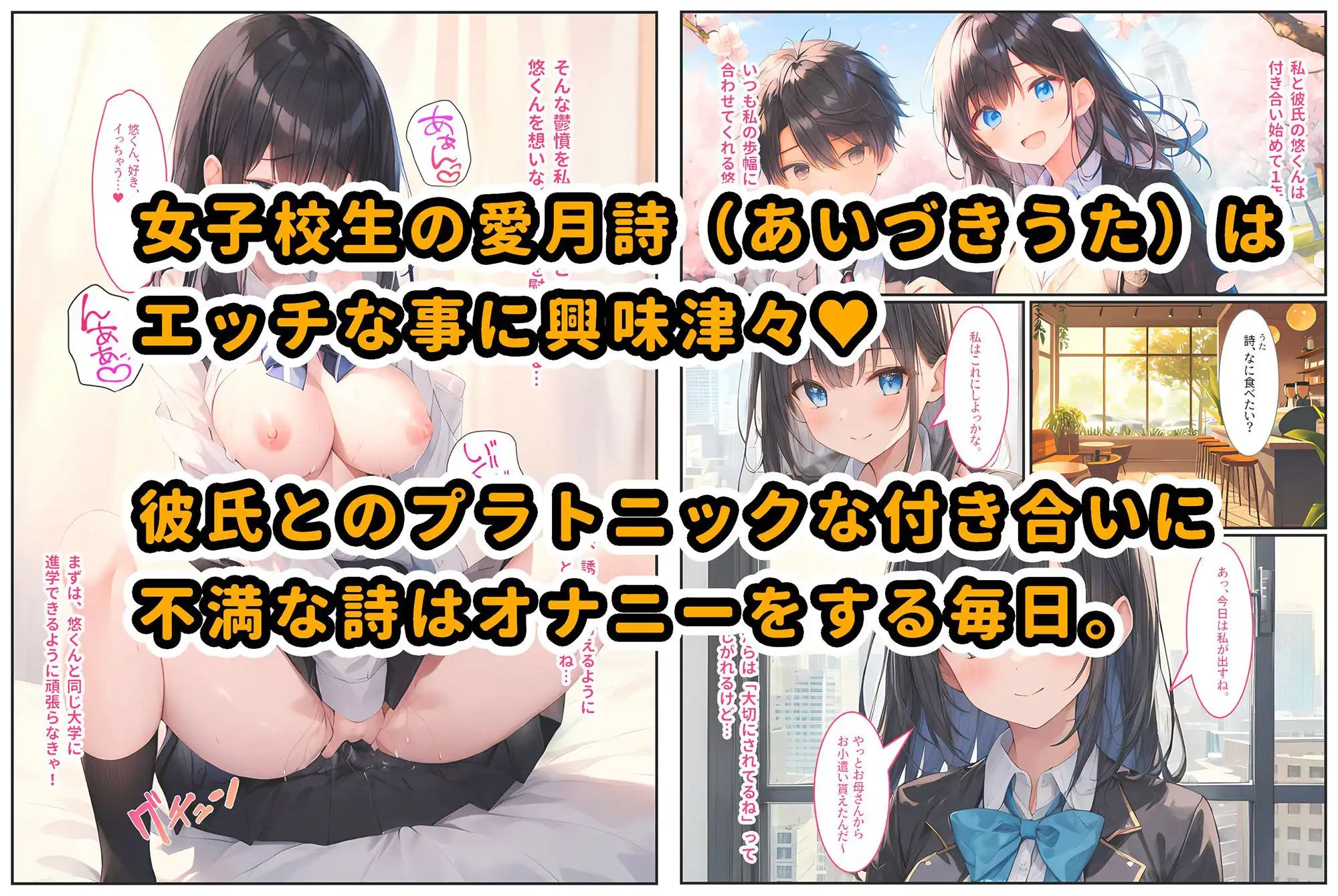 セックスのお勉強〜家庭教師にメス堕ちする女子校生(彼氏あり)〜 - サンプル1