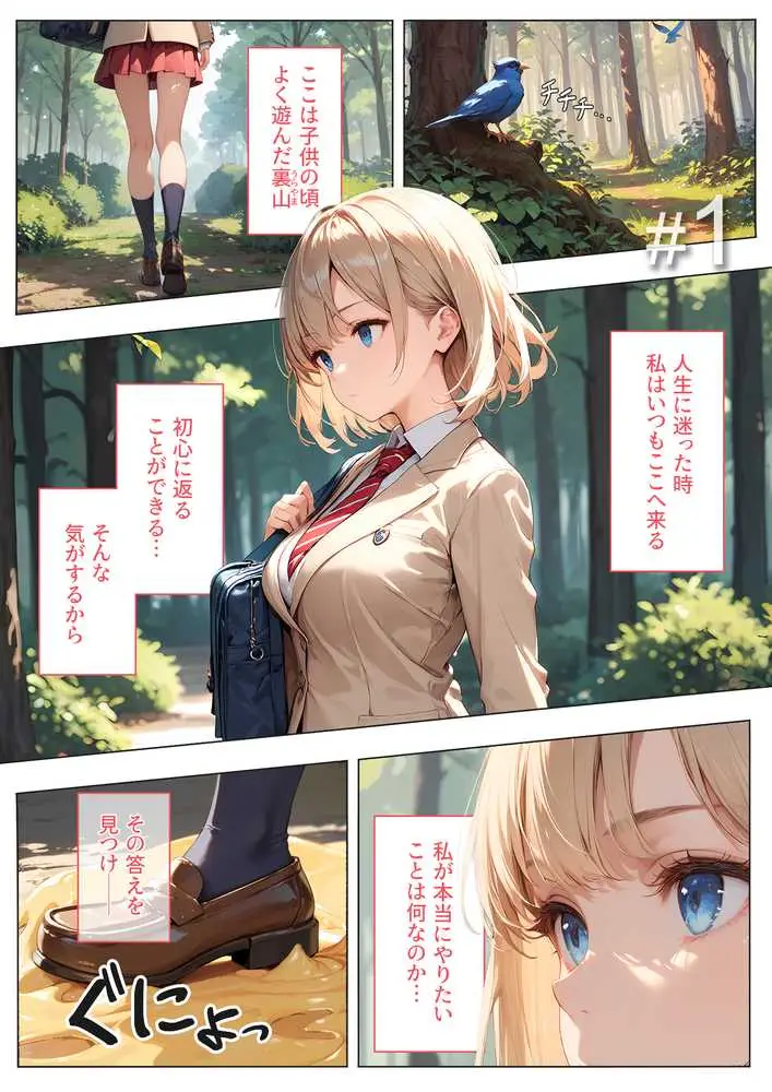 子○のシたことだから -○キの仕掛けたとりもちにJKが引っかかる- - ページ01