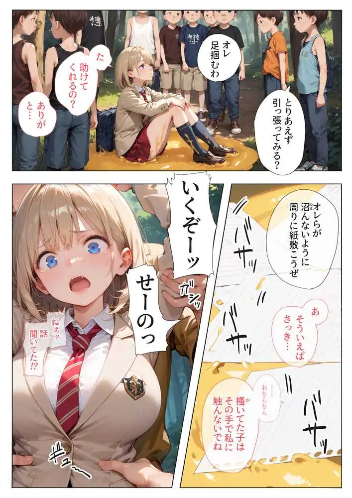 子○のシたことだから -○キの仕掛けたとりもちにJKが引っかかる- - ページ07