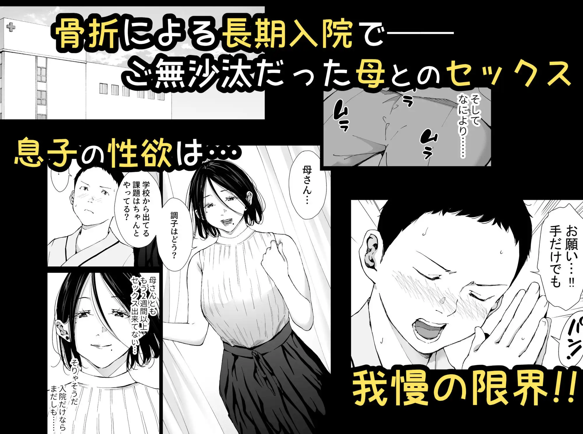 僕の大好きな母さんと思う存分セックスできる日 5 - サンプル2