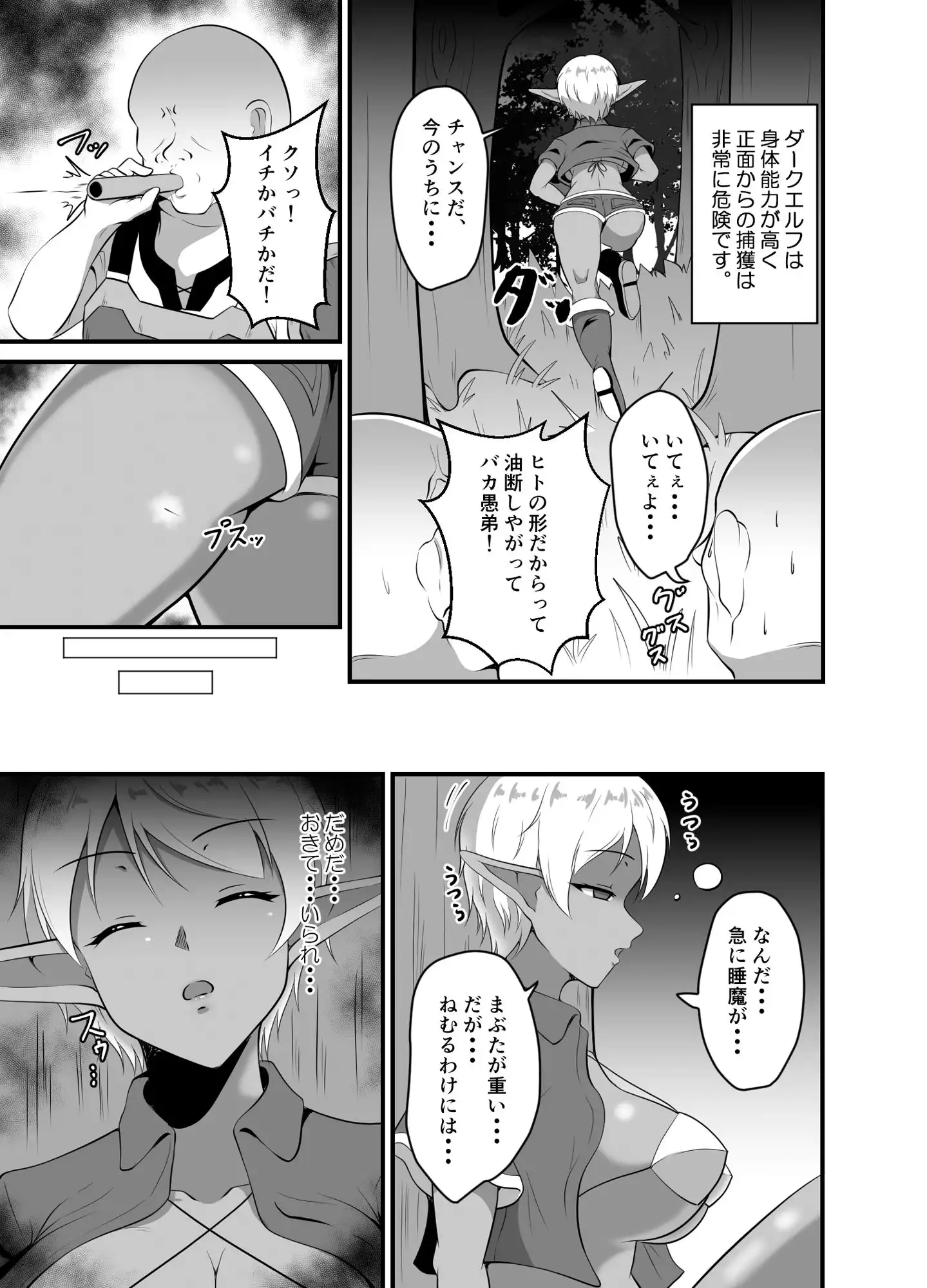 ダークエルフのつかまえかた - サンプル3