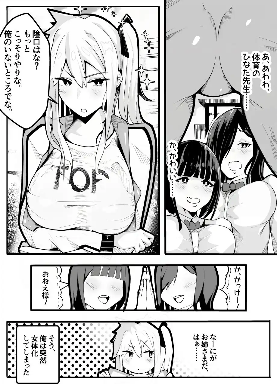 【TS】TSぶ!〜体操着編〜【女体化】 - サンプル2