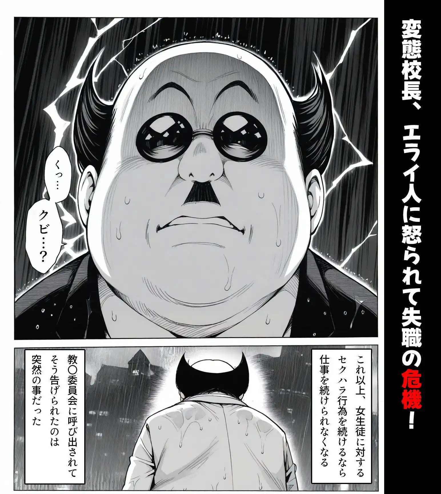校長に種付けされるヒロインをオカズに抜きたい時に読む漫画 1 古手〇唯 - サンプル1