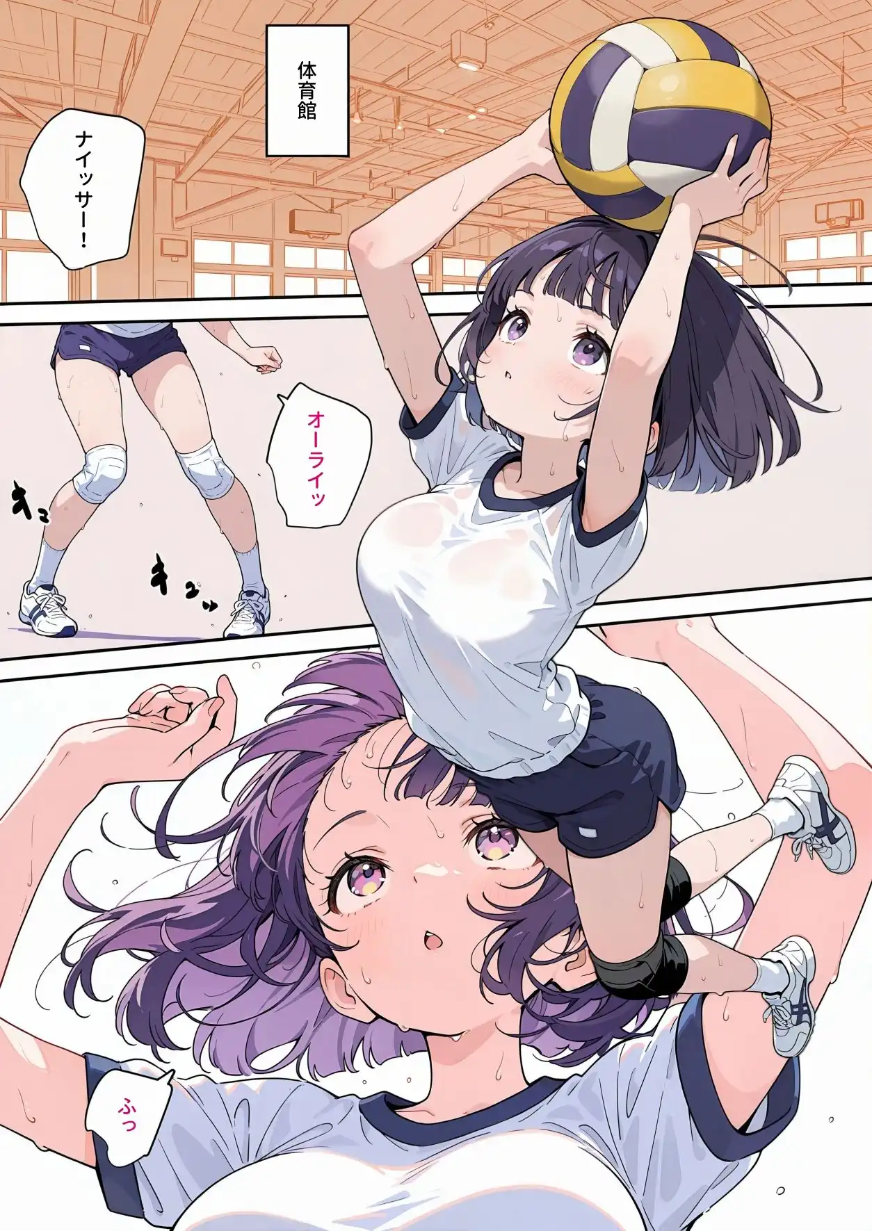 最高のオナホをつくろう〜部活少女催●マッサージ編〜 - サンプル1