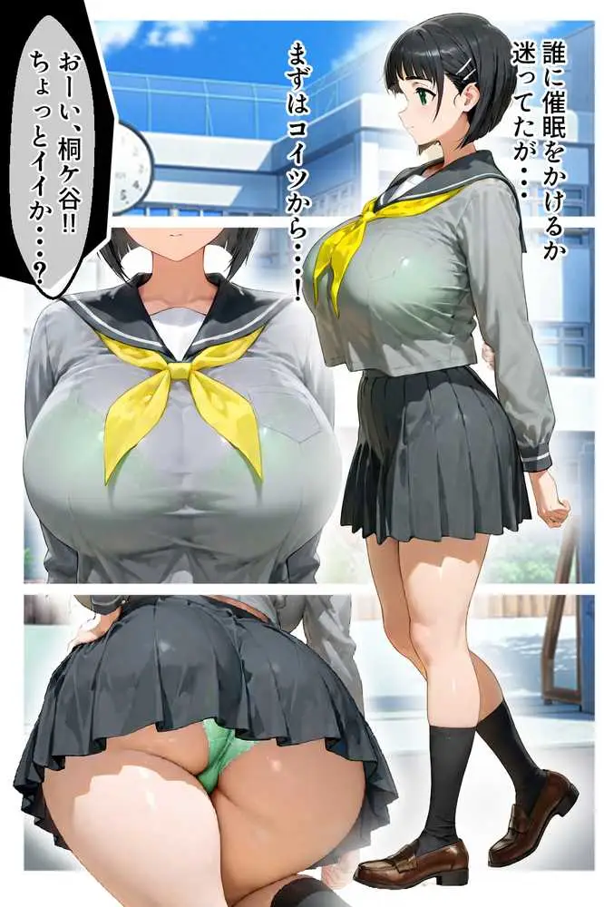 体育教師・種崎の性処理日記 〜催〇アプリであの娘を堕とせ!!〜 桐ヶ谷●葉編 - ページ01