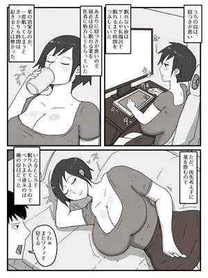 どこでも寝ちゃうお母さんにこっそり中出ししてる件 - サンプル1