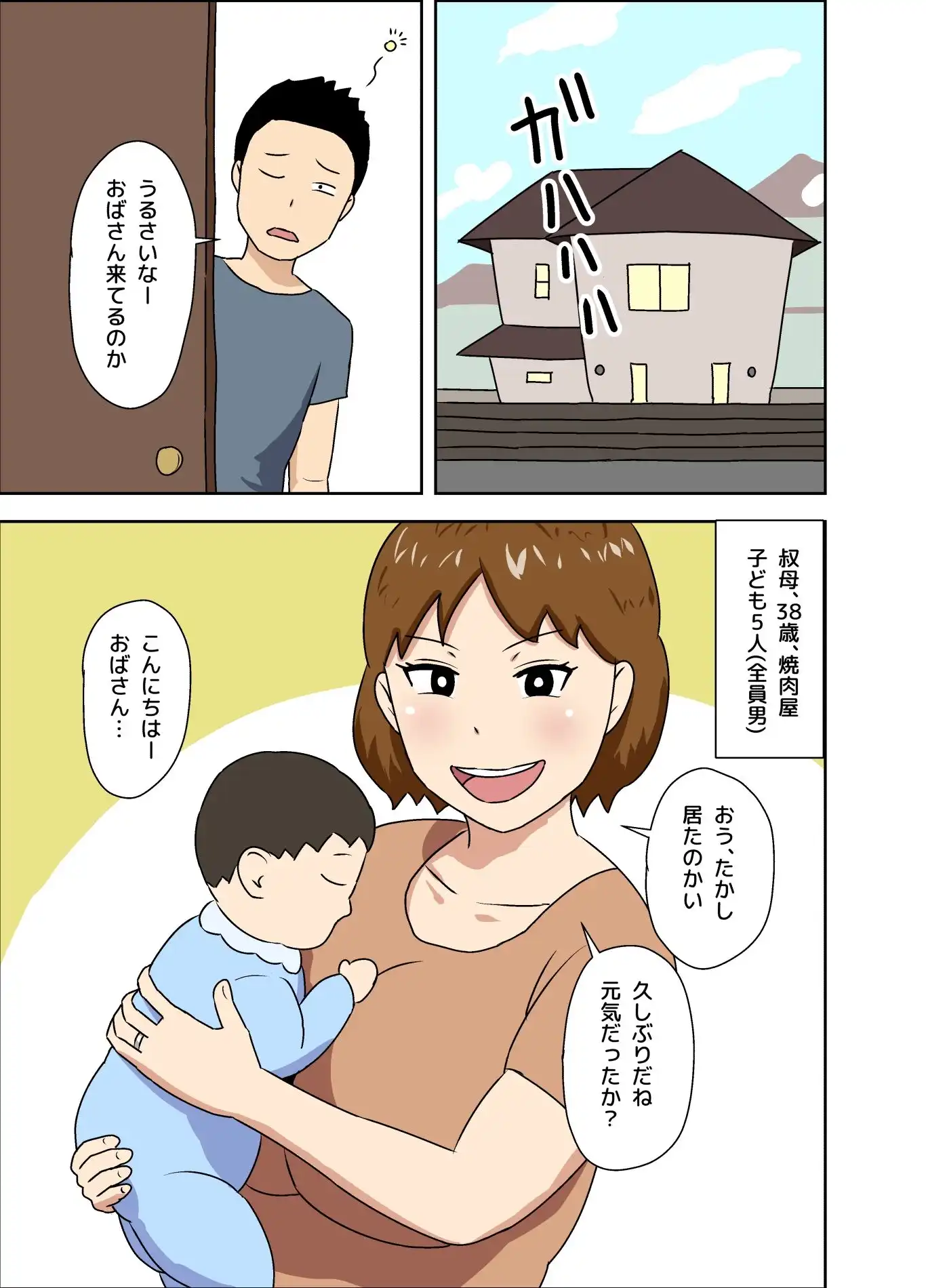気が強いけど優しい叔母 - サンプル1
