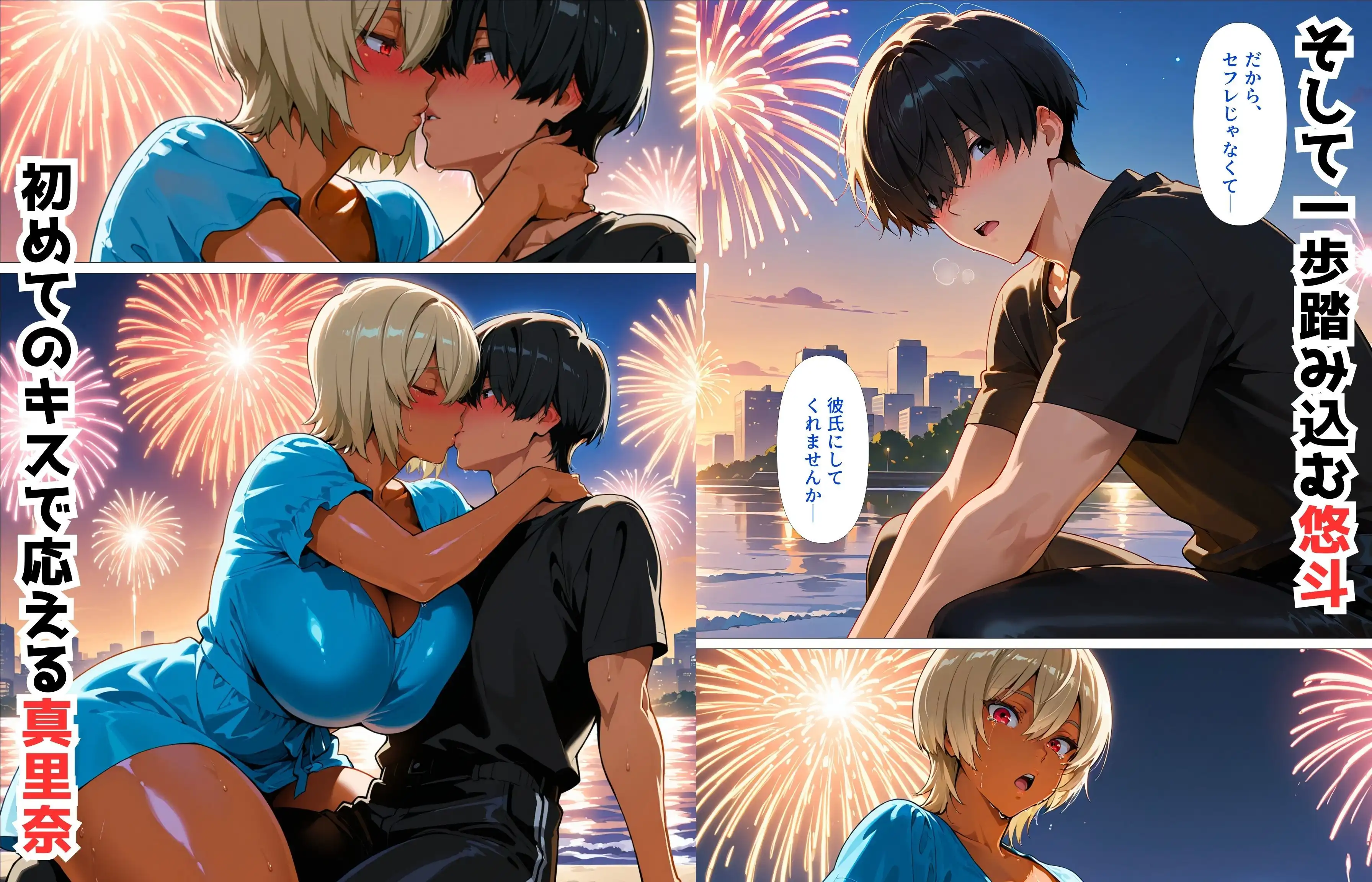 【悲報】幼馴染(ギャル)との肉体関係、全然割り切れずガチ恋堕ちした件 - サンプル8